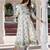 Jaitpuriya women blue and cream floral print anarkali kurta set with dupatta