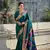 Featival looks rama soft silk blendwevon paithani vitthala saree