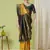Yellow banarasi silk blendsaree with jacquard work