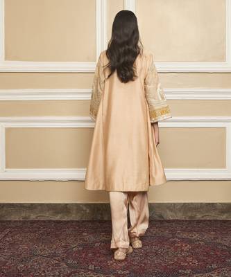 Mohsina rosepink kurta set 4