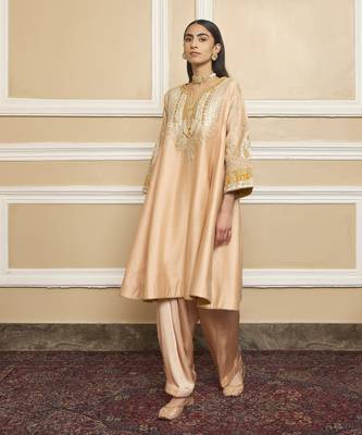 Mohsina rosepink kurta set 5