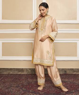 Sabaa rosepink kurta set 3