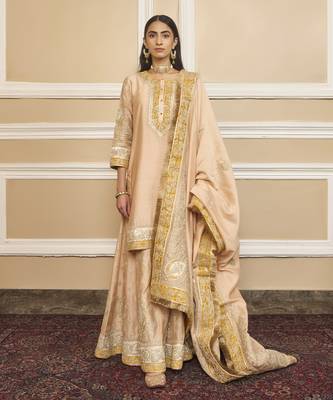 Raina rosepink sharara set 1