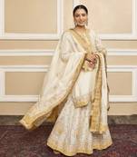 Raina daisy ivory sharara set