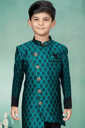 Black thread and lesh work indowestern
