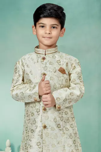 Cheekoo thread and lesh work indowestern