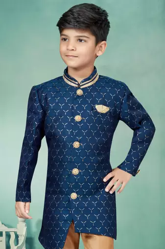 Cheekoo thread and lesh work indowestern