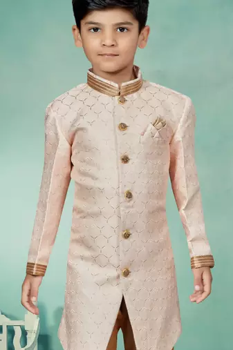 Cheekoo thread and lesh work indowestern