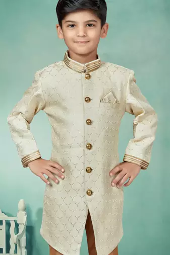 Cheekoo thread and lesh work indowestern