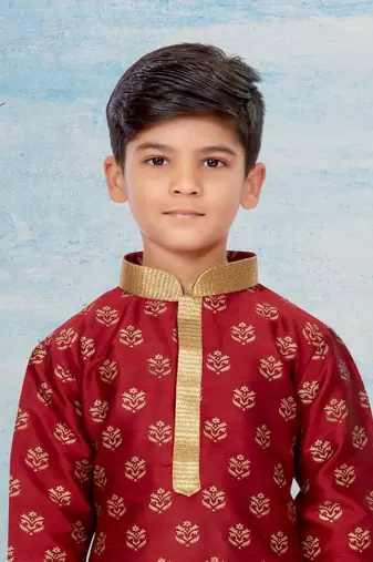Cheekoo printed kurta pajama with less work