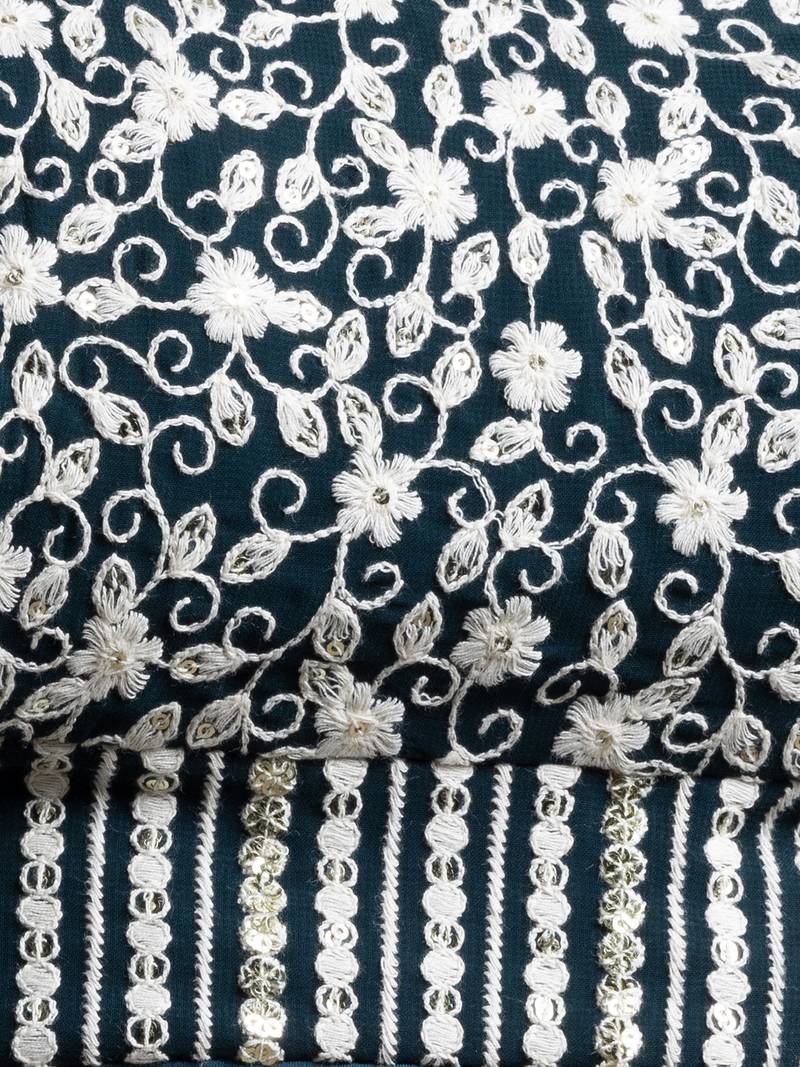 Wonderful Green Sequins Georgette Wedding Lehenga Choli With Dupatta