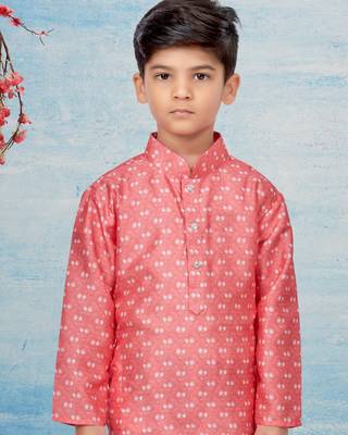 Off white  printed kurta pajama 2
