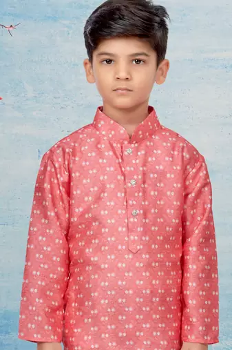 Off white  printed kurta pajama
