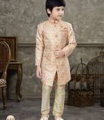 Fown classic indowestern sherwani set with thread and less work with fancy button