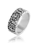 Dzine Trendz Antique Brass Silver Finger Ring