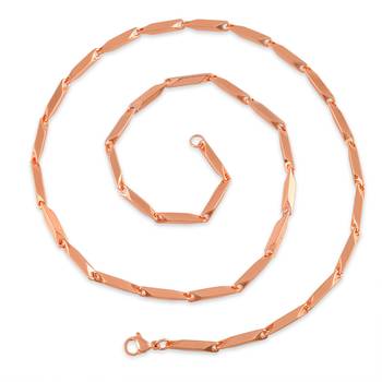 Pure copper thick heavy designer necklace chain men women 1