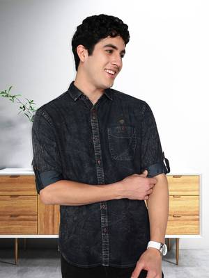 Men's denim casual shirt | denim casual shirt for men 1