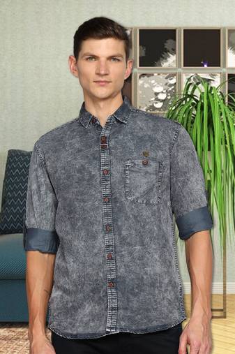 Men's denim casual shirt | denim casual shirt for men