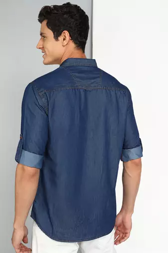 Men's denim casual shirt | denim casual shirt for men