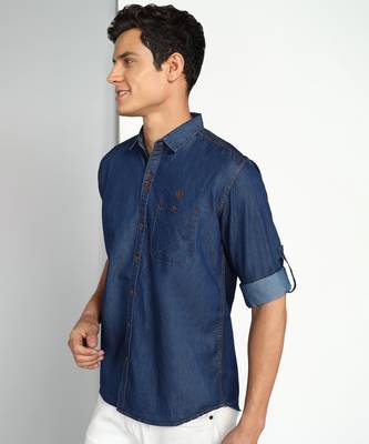 Men's denim casual shirt | denim casual shirt for men 3