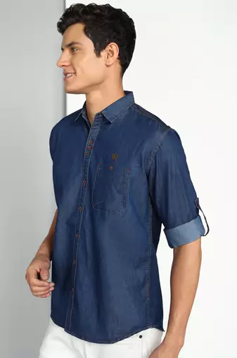 Men's denim casual shirt | denim casual shirt for men