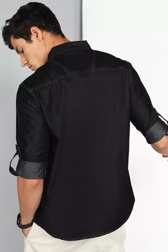 Men's denim casual shirt | denim casual shirt for men