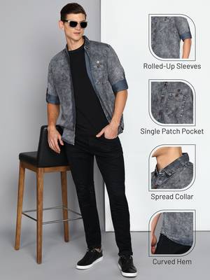 Men's denim casual shirt | denim casual shirt for men 5