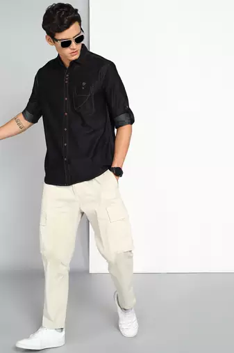 Men's denim casual shirt | denim casual shirt for men
