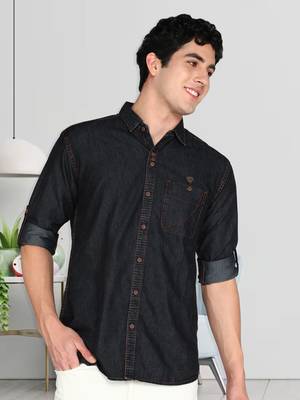 Men's denim casual shirt | denim casual shirt for men 1