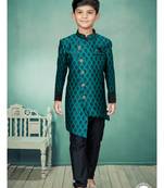 Black thread and lesh work indowestern