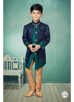 Cheekoo  stone and thread zari work indowestern 1