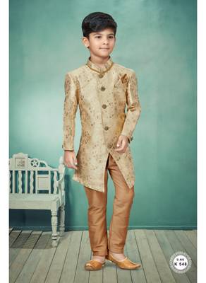 Cheekoo thread and lesh work indowestern 1