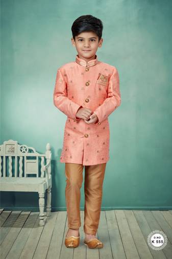 Cheekoo thread and lesh work indowestern