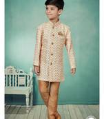 Cheekoo full thread computer amrodery and degital print indowestern