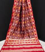 Women's Jacquard Silk Patola Design Dupatta