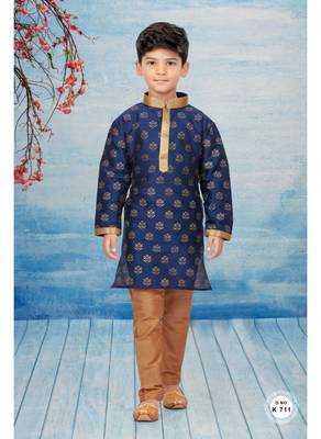 Cheekoo printed kurta pajama with less work 1