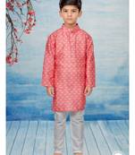 Off white  printed kurta pajama