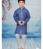 Off white  printed kurta pajama