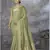 pista cotton silk blend saree with unstitched blouse piece