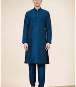 Embroidered kurta pajama for men