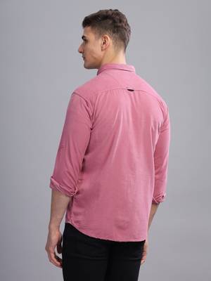 Men's corduroy casual shirt | double pocket shirt 2