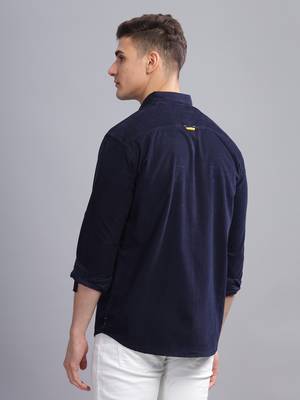 Men's corduroy casual shirt | double pocket shirt 2
