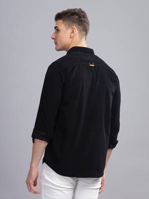 Men's Corduroy Casual Shirt | Double Pocket Shirt 2
