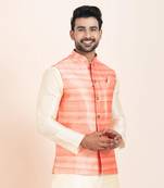 Woven Waistcoat For Mens