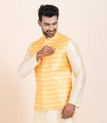 Woven Waistcoat For Mens