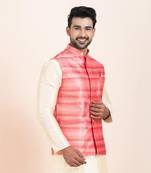 Woven Waistcoat For Mens