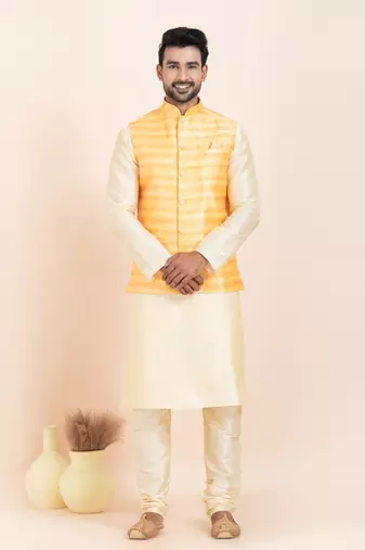 Woven Waistcoat For Mens