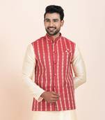 Woven Waistcoat For Mens
