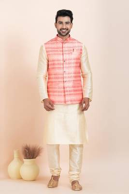 Woven Waistcoat For Mens 3