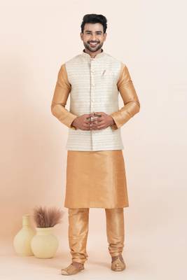 Woven Waistcoat For Mens 4